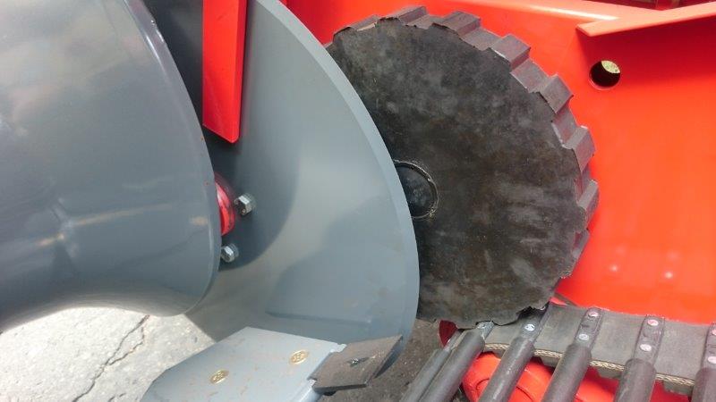 PYRA krój tnący i rolka naprowadzająca