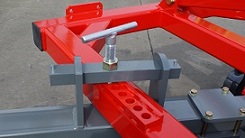 Regulacja kąta natarcia talerzy